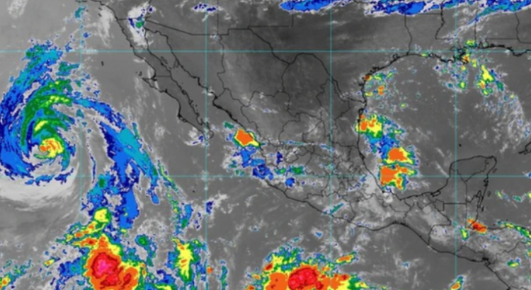 Huracán Frank se debilita frente a Baja California