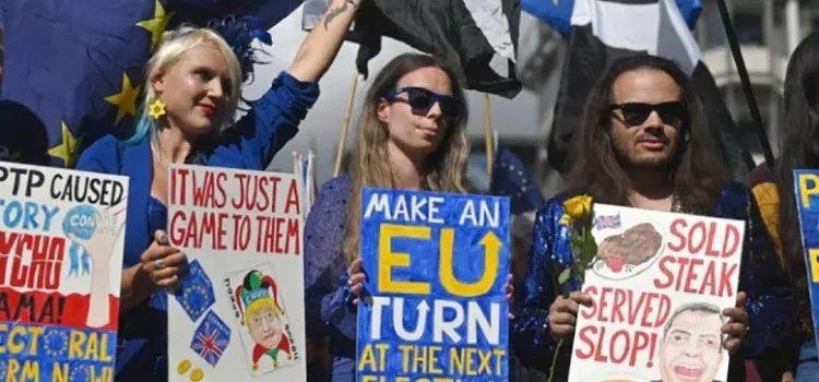 Quieren británicos volver a la UE