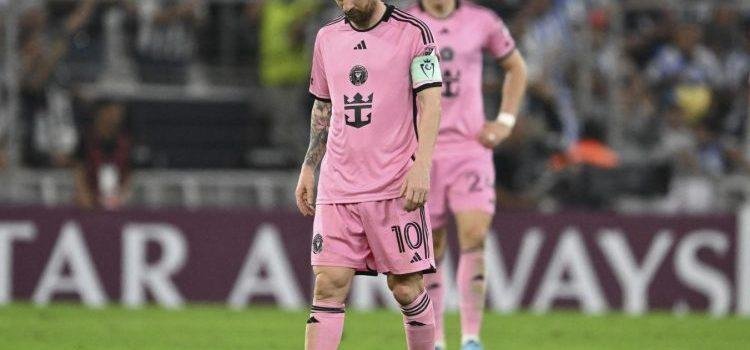 Messi no pudo y Monterrey goleó al Miami