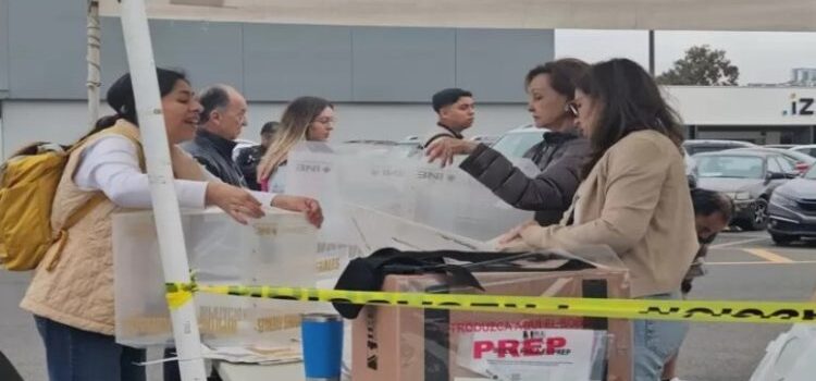 Instalan casillas para votar en Tijuana, algunas con retrasos