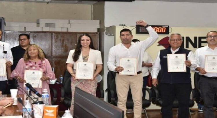 Senadores electos de BC, recibieron sus constancias de mayoría