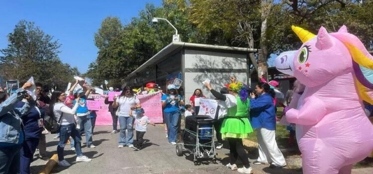 Marchan para prevenir el abuso y maltrato infantil en Tijuana