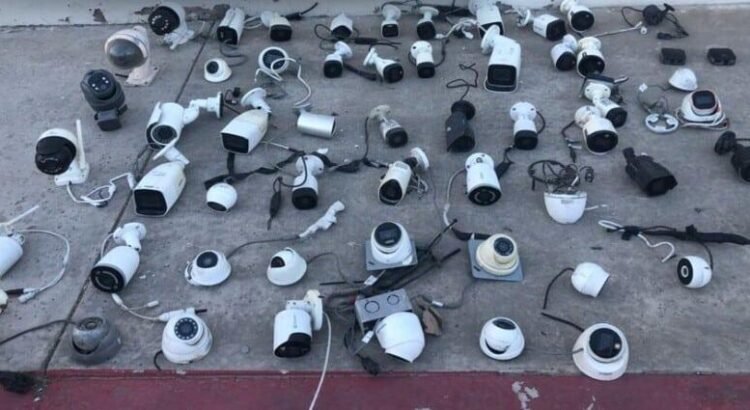 Retiran 57 cámaras de videovigilancia clandestinas