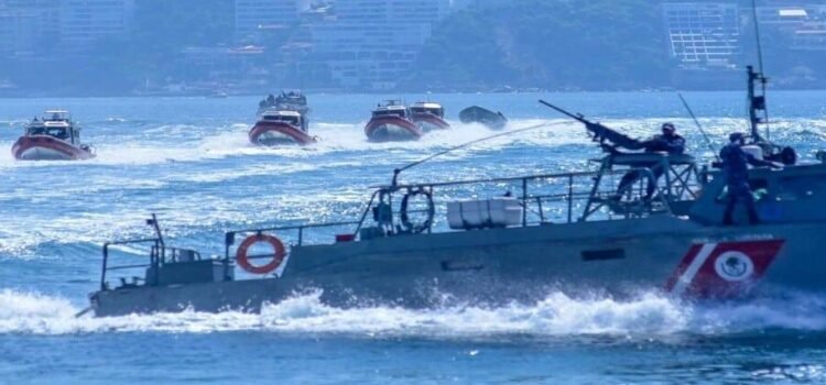 Intercepta Marina barco con 11 migrantes en BC