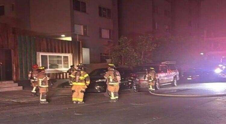 Fuga de gas en Zona Río moviliza a bomberos en Tijuana