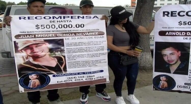 Colectivos de Mexicali llegan a Tijuana para emprender búsqueda de desaparecidos