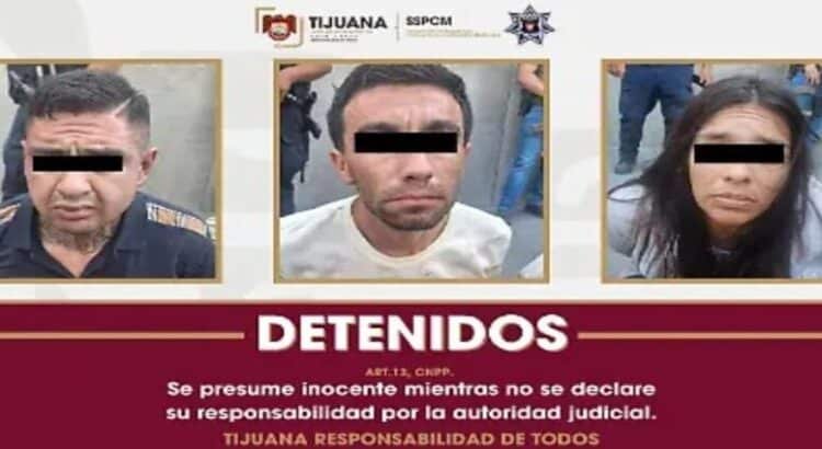Detienen a tres por asalto a usuario bancario