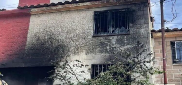 Encuentran cuerpo calcinado en una vivienda incendiada