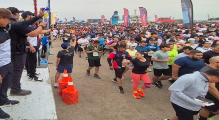 Más de 4 mil participaron en el Serial Atlético Delegacional del IMDET en Playas de Tijuana