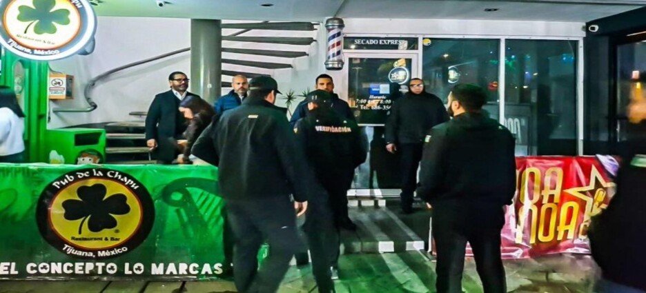 Supervisan bares y centros nocturnos en Tijuana durante operativos de fin de semana