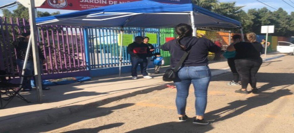 Jardín de niños presenta conflictos por falta de recurso docente en Mexicali