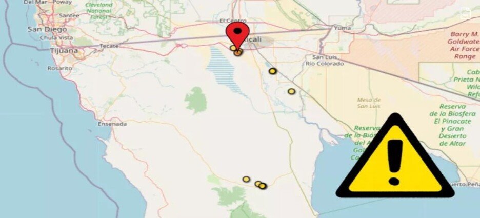 Enjambre sísmico sacude a Mexicali; el más fuerte ocurrió en Santa Isabel