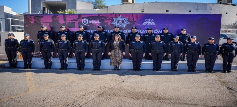Incorporan a 1,727 policías municipales al INFONAVIT en Mexicali