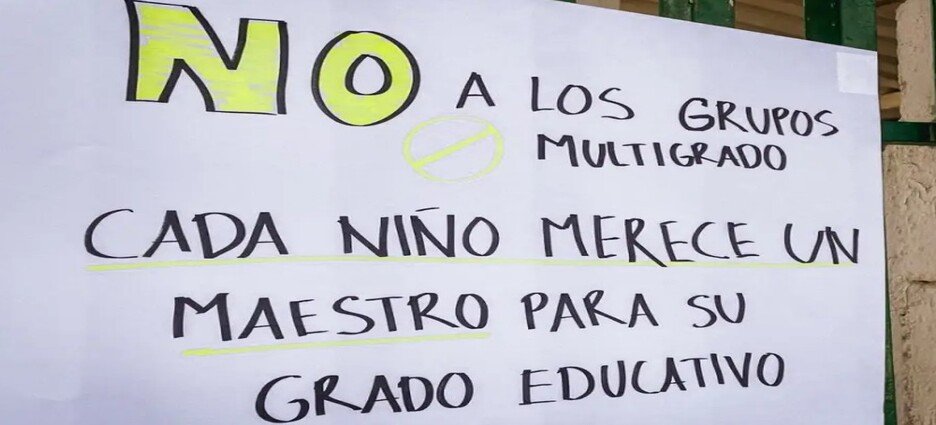 Padres de familia protestan por falta de docentes en preescolar de Mexicali