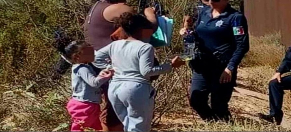 Rescatan a madre y sus dos hijas en el desierto de Mexicali